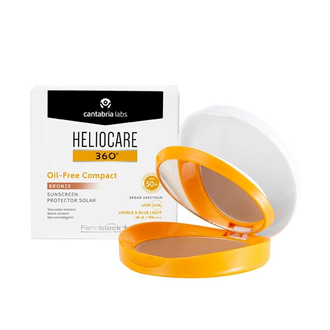 Heliocare 360° Oil-Free Compact SPF50+ Bronze 10g