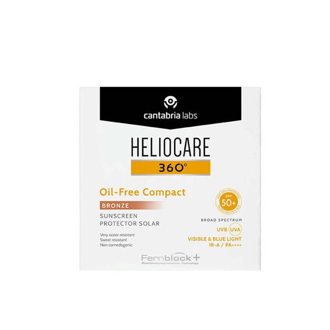 Heliocare 360° Oil-Free Compact SPF50+ Bronze 10g