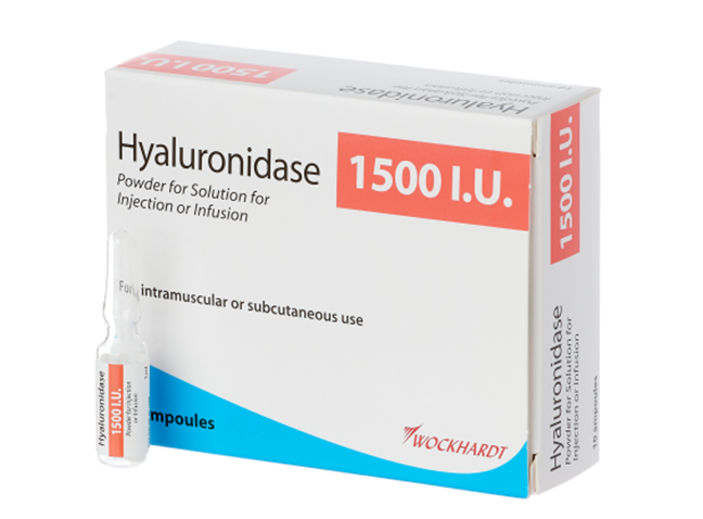 Hyaluronidase 1ml Ampoules 1500IU CP