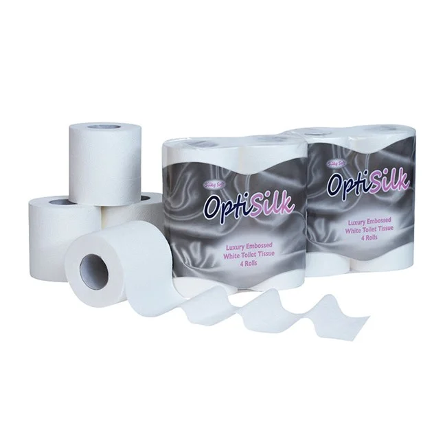 Toilet Tissue Rolls 2 ply, White