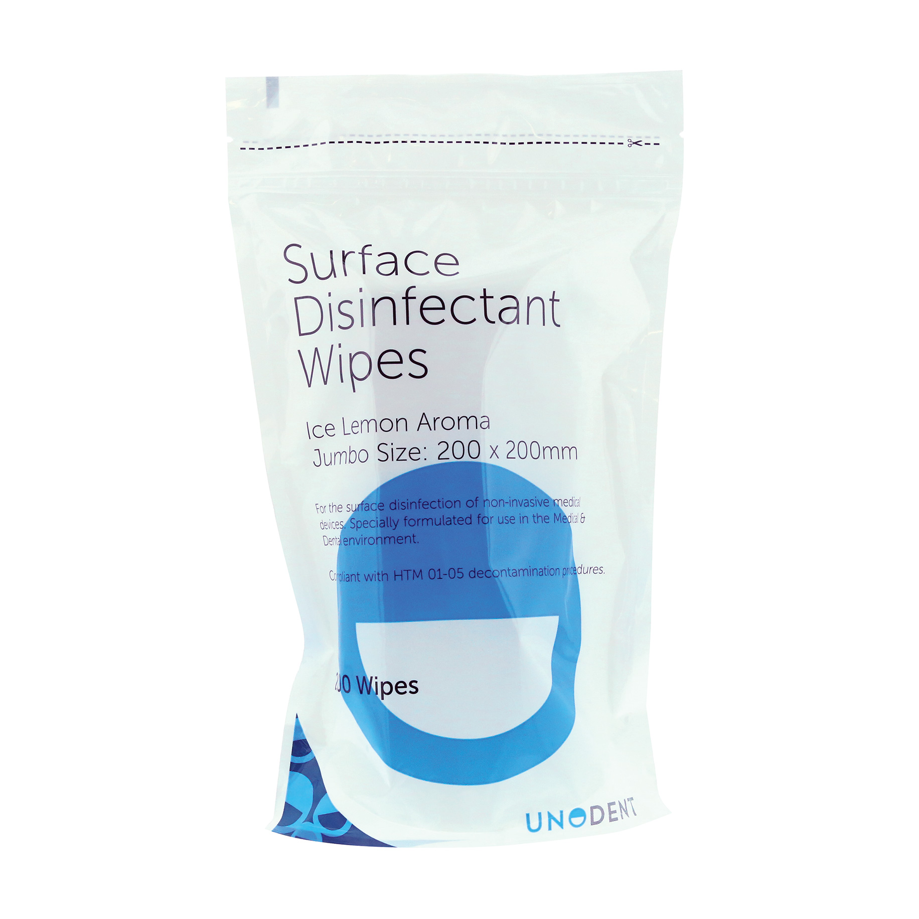 Surface Disinfectant Wipes - Jumbo size Refill Pack 