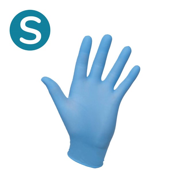 Premier Nitrile Blue Sterile Medical Gloves Large