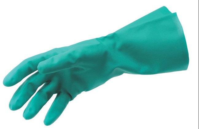 Green Heavy Weight Gloves - Nitrile Extra Large