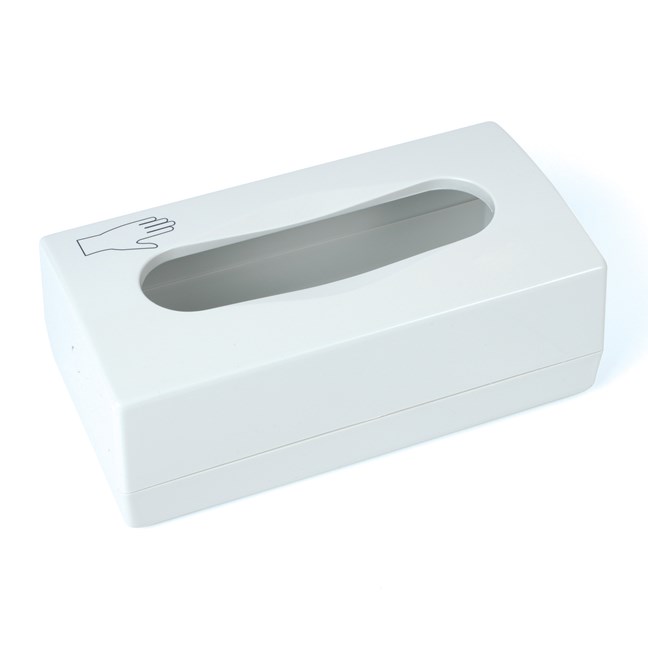 Glove Box Dispenser White, Plastic