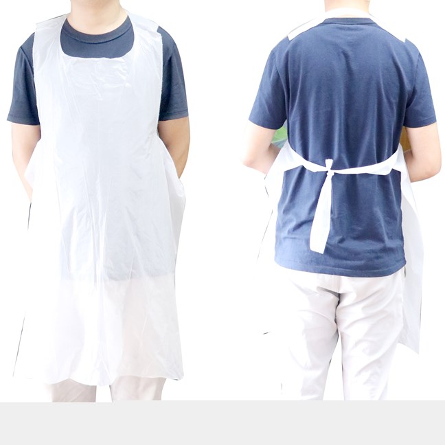 UnoDent Apron, Polythene, on Roll, 686 x 1066mm (27" x 42") 15.5 micron