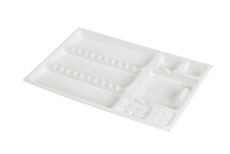 DispoTray Tray Liners 290 x 190mm White 