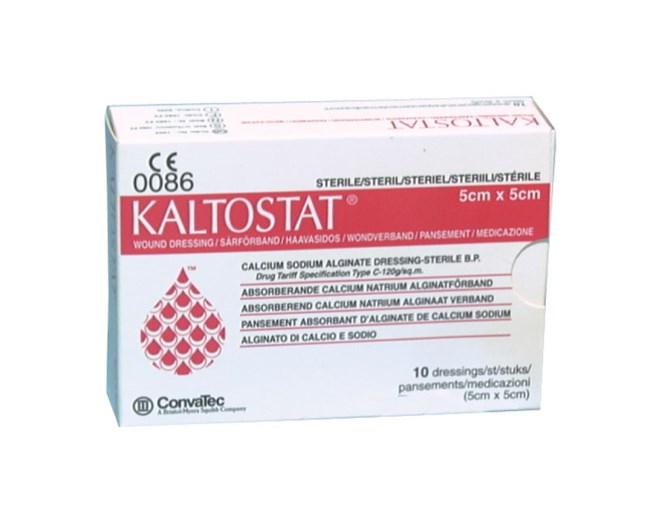 Kaltostat Sterile Dressing 5cm x 5cm