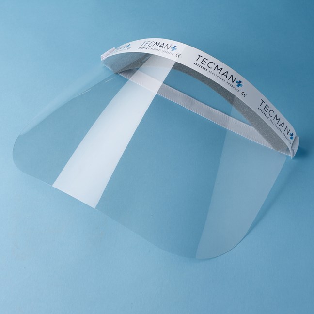 Tecman Disposable Face Shield Visor
