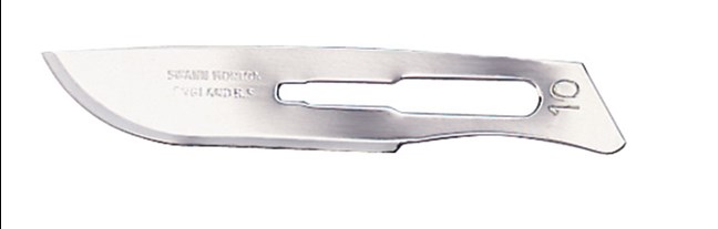 Scalpel Blades - Blue, Non-Sterile, Carbon Steel No. 10 (0101)